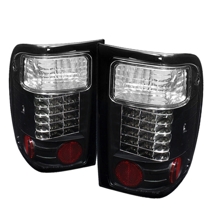 Feux arrière LED Spyder Ford Ranger 01-05 Noir ALT-YD-FR98-LED-BK