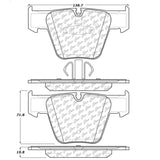 Plaquettes de frein StopTech Street Touring