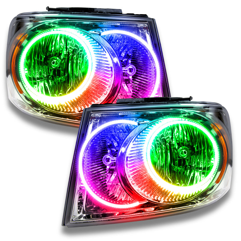 Oracle 07-09 Dodge Durango SMD HL - Chrome - ColorSHIFT w/ 2.0 Controller