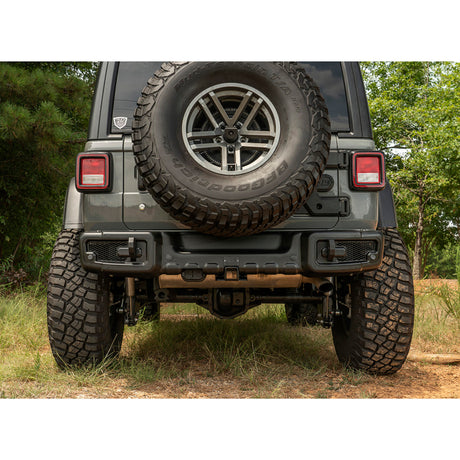 Pare-chocs arrière Rugged Ridge Spartacus noir pour Jeep Wrangler JL 18-20