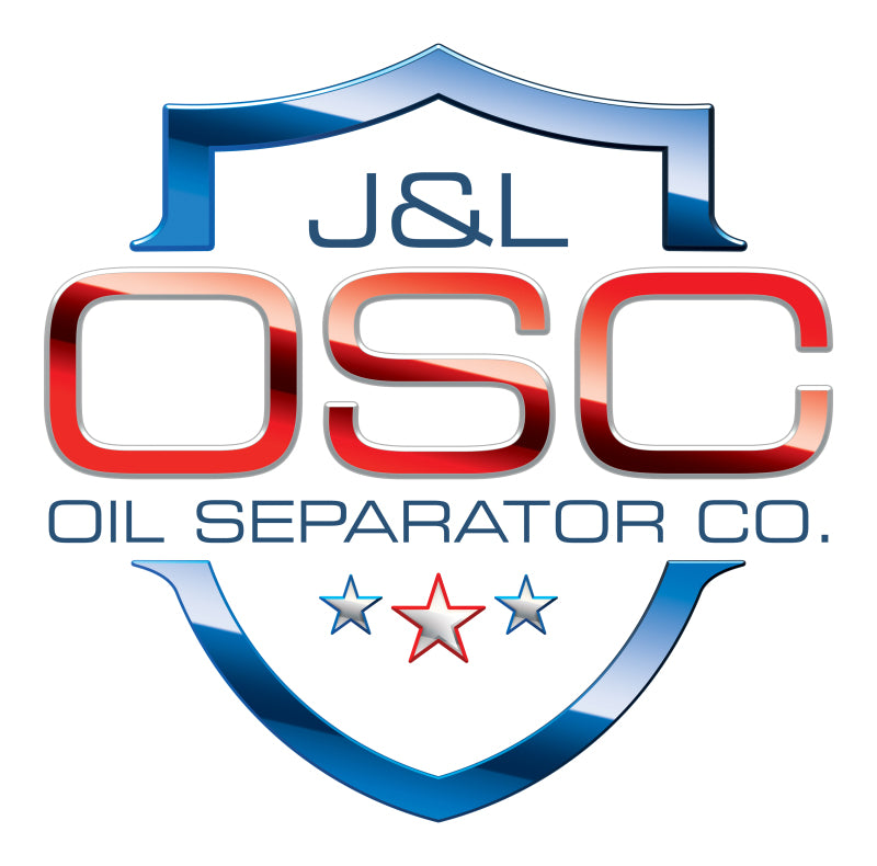 J&L 16-17 Chevrolet SS 6.2L Passenger Side Oil Separator 3.0 - Clear Anodized