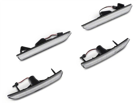 Feux de position latéraux et de quart de rangée à LED Raxiom10-14 pour Ford Mustang Axial Series - Transparent