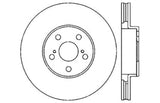 StopTech 03-08 Pontiac Vibe / 05-09 Scion tc Right Front Slotted & Drilled Rotor