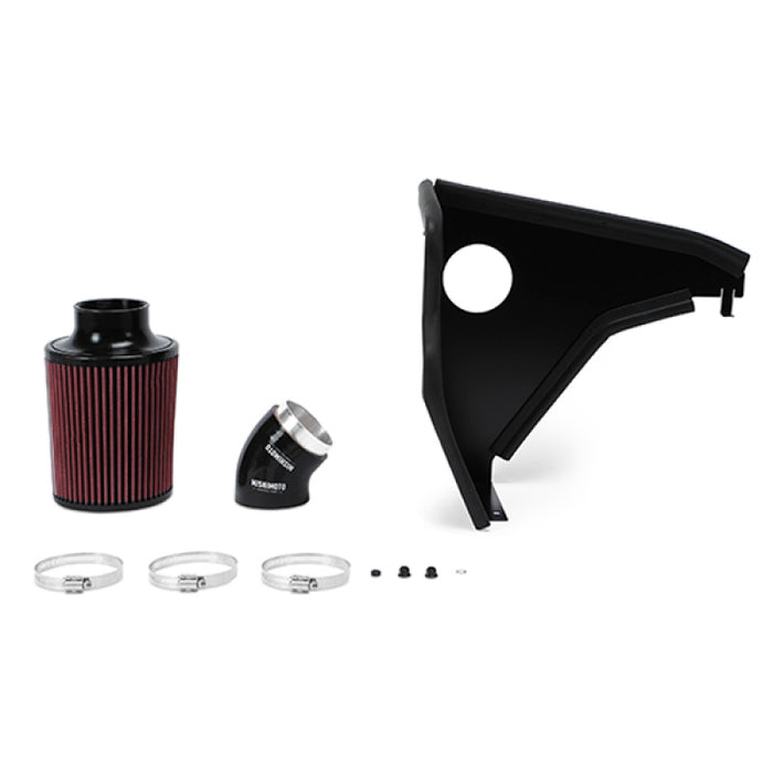 Kit d'admission d'air froid hautes performances Mishimoto 99-05 pour BMW E46 323i/325i/328i - Noir