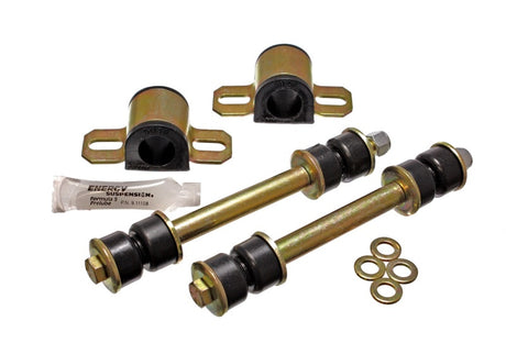 Jeu de bagues de barre stabilisatrice Energy Suspension Nis - Noir