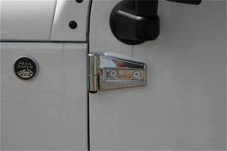 Putco 07-17 Jeep Wrangler - Cache-charnières (convient également à l'édition Sahara)