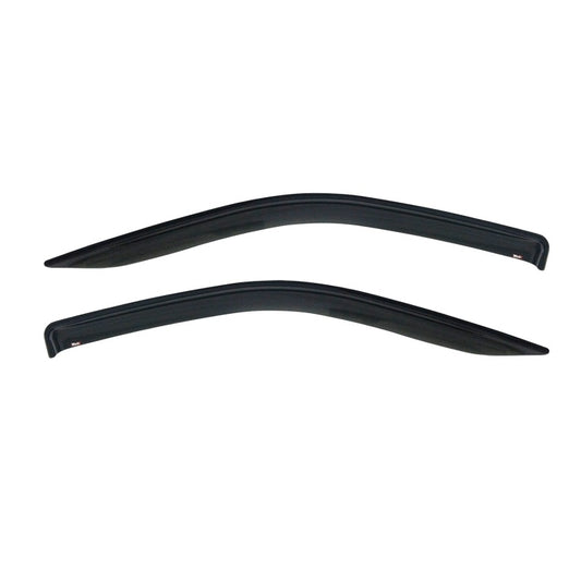 Westin 2004-2008 Ford F-150 Reg Cab Wade Slim Wind Deflector 2pc - Smoke