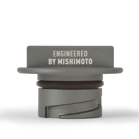 Bouchon de remplissage d'huile Mishimoto 05-16 Ford Mustang Hoonigan - Argent