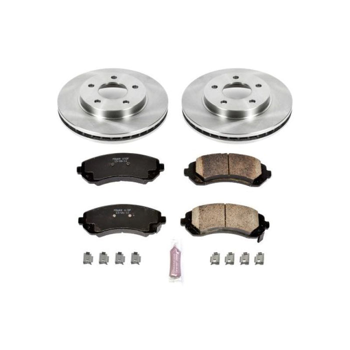 Kit de freins avant Power Stop Autospecialty pour Buick Rendezvous 02-07