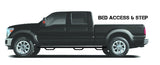N-Fab Nerf Step 15-17 GMC - Chevy Canyon/Colorado Crew Cab 5 pieds - Noir brillant - Accès au lit - 3 pouces