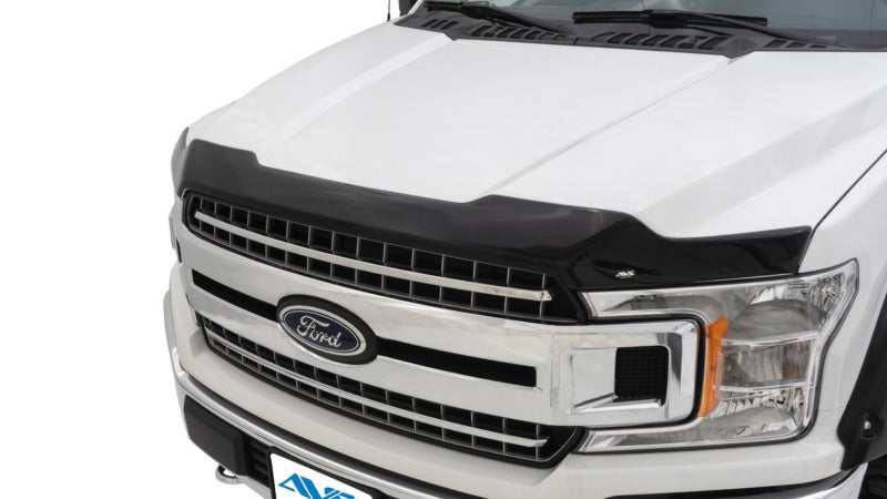 AVS 10-18 Dodge RAM 2500 Aeroskin Low Profile Acrylic Hood Shield - Smoke