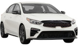 Protecteur de capot à profil bas AVS 19-23 Kia Forte Aeroskin - Fumé