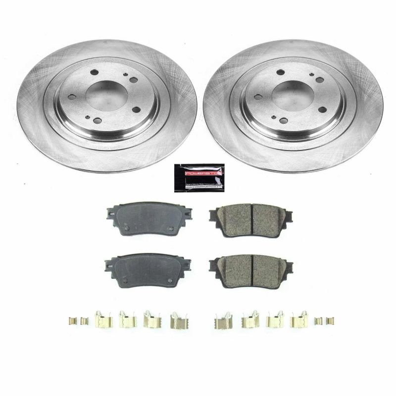 Kit de freins arrière Power Stop Autospecialty pour Mitsubishi Eclipse Cross 2018