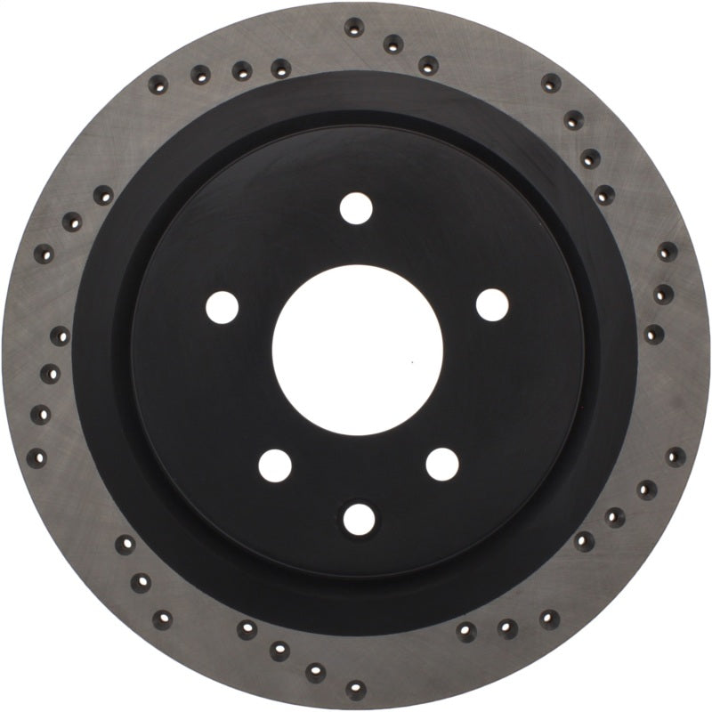 Rotor arrière gauche percé cryogénique StopTech 08-09 Infiniti EX35 / 05-08 G35 / 09 G37 / 06-09 M35/M45