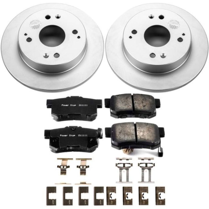 Kit de freins arrière Power Stop 1997 Acura CL Z17 Evolution Geomet avec revêtement