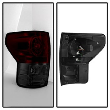 Feux arrière à LED Spyder Toyota Tundra 07-13 Rouge Fumé ALT-YD-TTU07-LED-RS