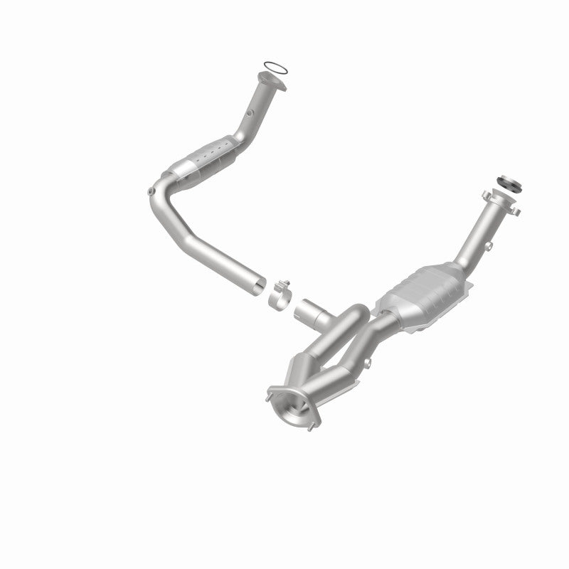 MagnaFlow Conv DF 02-06 Cadillac Escalade / 02-06 Chevy Avalanche 5.3L Dual Conv Y-Pipe Assembly 2WD