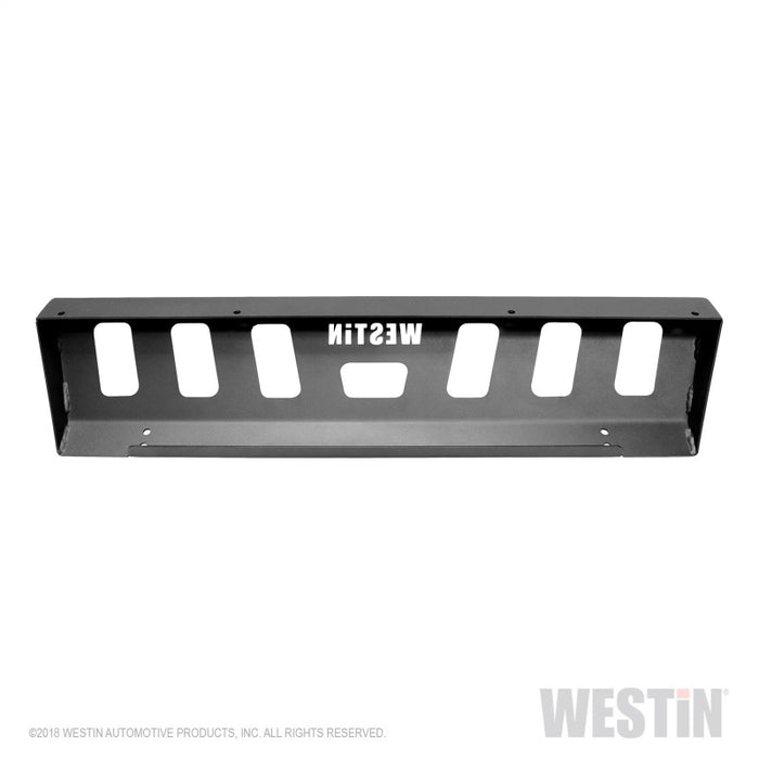 Westin 07-18 Jeep Wrangler JK WJ2 Plaque de protection pour pare-chocs avant