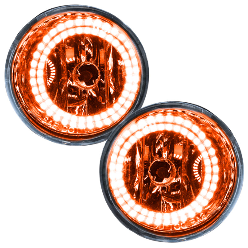 Oracle Lighting 04-07 Nissan Armada Pre-Assembled LED Halo Fog Lights -Amber