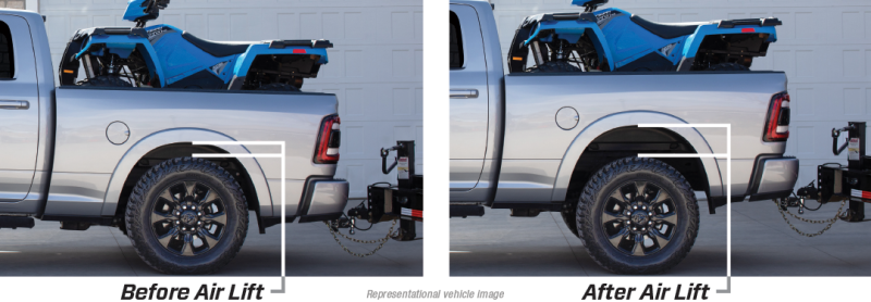 Élévateur de charge pneumatique 5000 pour Chevrolet Silverado 1500 4WD 2019