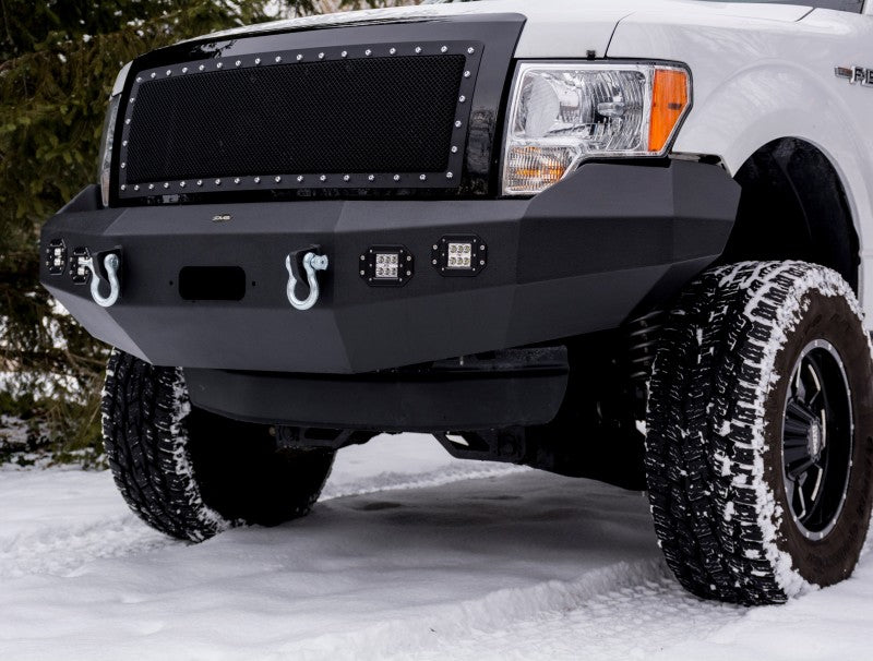 DV8 Offroad 09-14 Ford F-150 Winch Ready Front Bumper