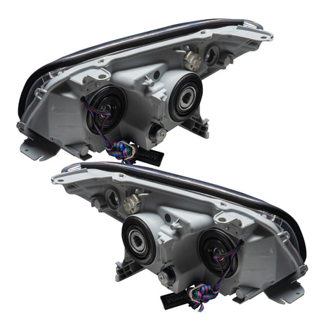 Oracle Lighting 06-09 Toyota 4-Runner Sport Pre-Assembled LED Halo Headlights -Red