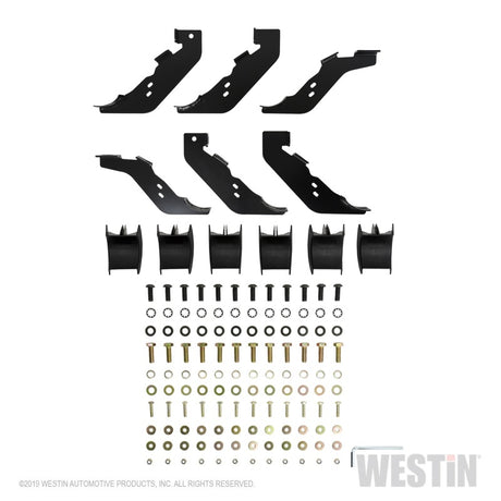 Westin 19-21 Ford Ranger SuperCab PRO TRAXX 4 marchepieds ovales Nerf - Noir