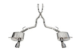 Corsa 11-23 Dodge Durango Xtreme 2,5 pouces Cat-Back double sortie arrière avec embouts polis simples de 4,5 pouces