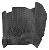 Revêtement de sol Husky Liners 14 Chevrolet Silverado/GMC Sierra 1500 Weatherbeater Black avec bosse centrale