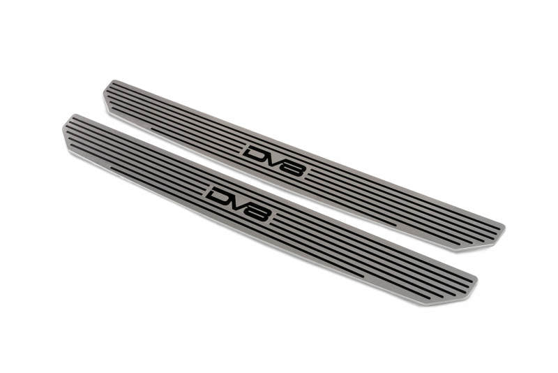 Plaques de seuil avant pour Jeep Gladiator JL 2 portes DV8 Offroad 2018-2019