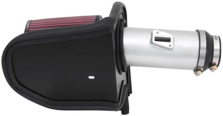 Système d'admission d'air K&amp;N 13-14 Honda Accord 3.5L V6 69 Series Typhoon - Kit d'admission d'air froid argenté