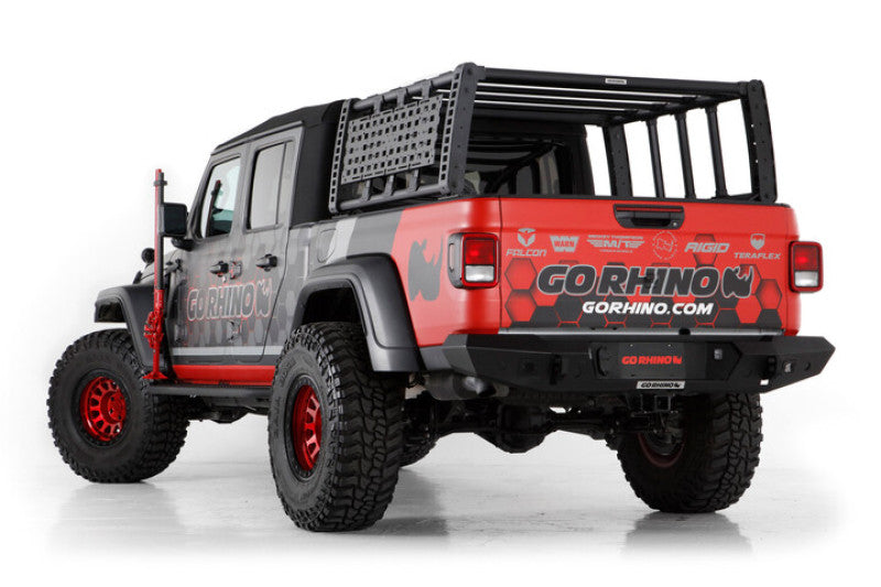 Porte-bagages Go Rhino 19-21 Jeep Gladiator XRS Overland Xtreme - Boîte 2 (Req. gor5950000T-01)