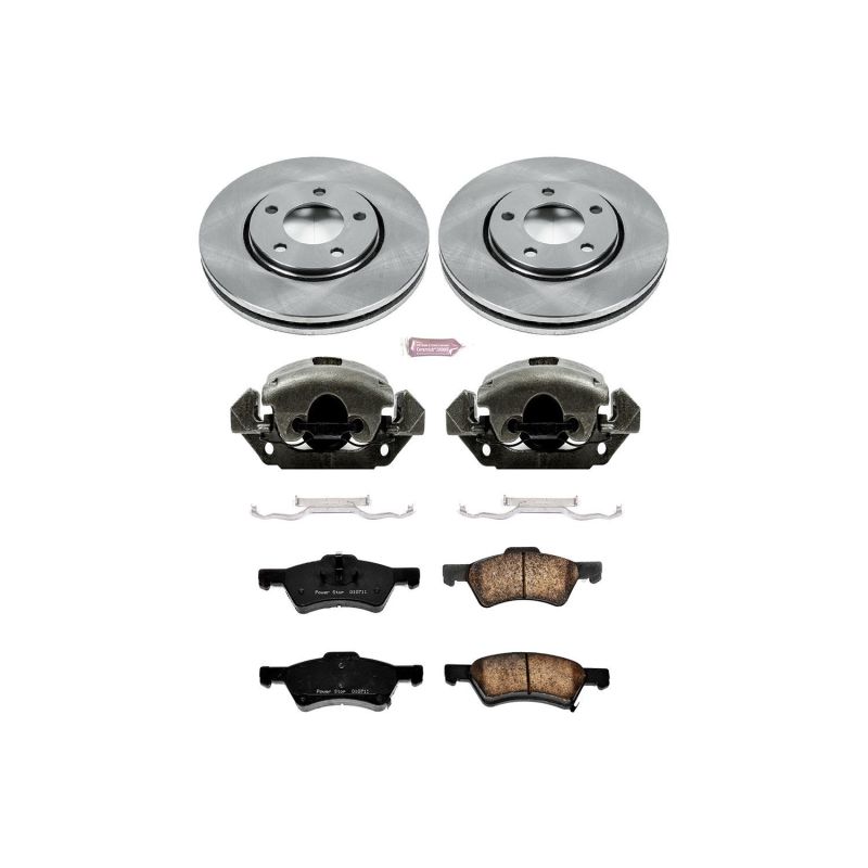 Kit de freins avant Power Stop 03-04 Dodge Caravan Autospecialty avec étriers