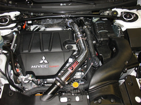 Kit de tuyau de refroidisseur intermédiaire supérieur noir Injen 2009-11 Lancer Ralliart 2.0L Turbo