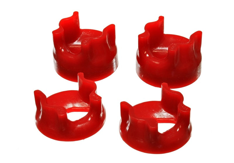 Ensemble d'inserts de montage de moteur rouge Energy Suspension 98-02 Dodge Ram 2500/3500 pour Cummins 5,9 L 24 V