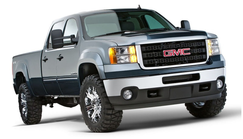 Bushwacker 07-13 GMC Sierra 1500 Fleetside Extend-A-Fender Style Flares 4 pièces 69,3 pouces - Noir