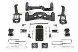 Système de base Fabtech 2014 Ford F150 4WD 6 pouces avec amortisseurs de performance