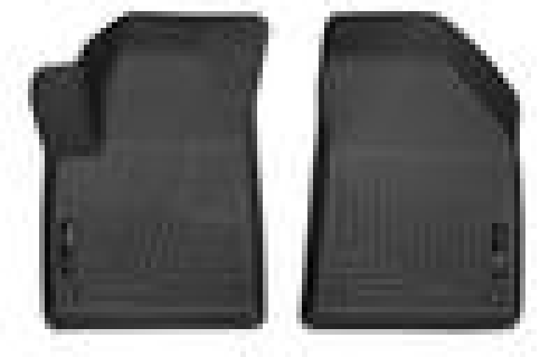 Revêtements de sol avant Husky Liners 15-22 Jeep Cherokee X-act Contour Series - Noir