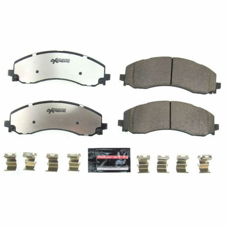 Plaquettes de frein avant Power Stop 2019 pour camion et remorquage Ram 2500 Z36 avec quincaillerie