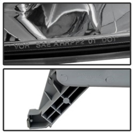 Phares Xtune en cristal noir pour Toyota 4Runner 03-05 HD-JH-T4R03-AM-BK
