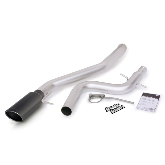 Banks Power 09-10 VW Jetta 2.0L TDI Monster Exhaust System - SS Single Exhaust w/ Black Tip