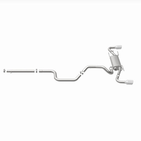 Échappement hautes performances MagnaFlow 10-12 Mazda 3 L4 2,5 L à hayon avec sortie arrière divisée en acier inoxydable