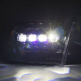 Phares à LED AlphaRex 09-18 Ram 2500 NOVA de style Plank Alpha Blk avec éclairage actif/signal séquentiel/DRL