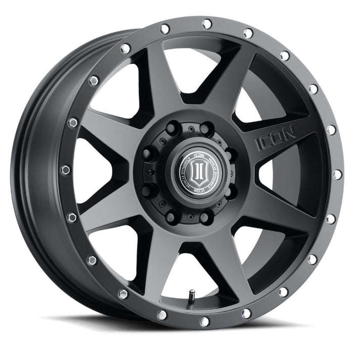 Roue ICON Rebound 20x9 8x170 6mm Offset 5.25in BS Noir Satin