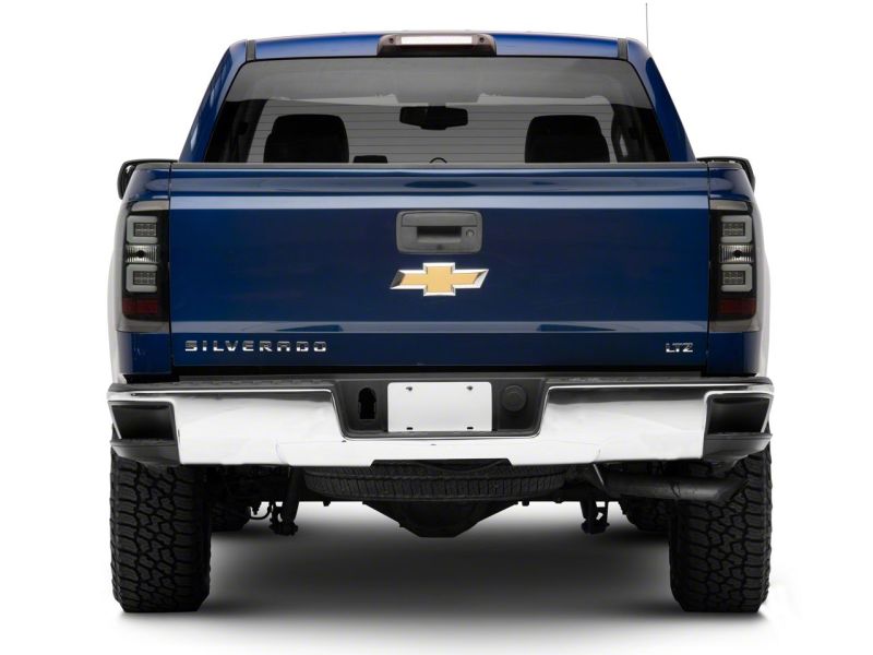 Feu de freinage à LED Raxiom 14-18 Chevrolet Silverado 1500 HD Axial Series - Rouge