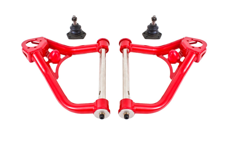 Bras de suspension supérieurs non réglables BMR 67-69 1ère génération F-Body (polyuréthane) - Rouge