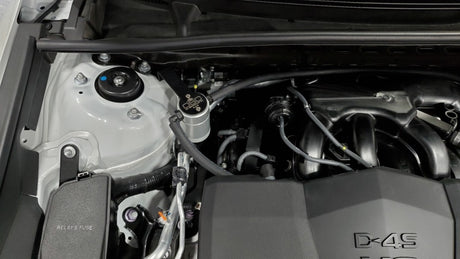 Séparateur d'huile J&amp;L 18-24 Toyota Camry 3.5L V6 3.0 côté passager - Anodisé transparent