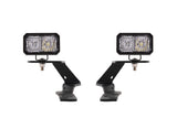Kit de feux de fossé à DEL Diode Dynamics 19-21 pour Ford Ranger Stage Series 2 pouces - Combo blanc Pro