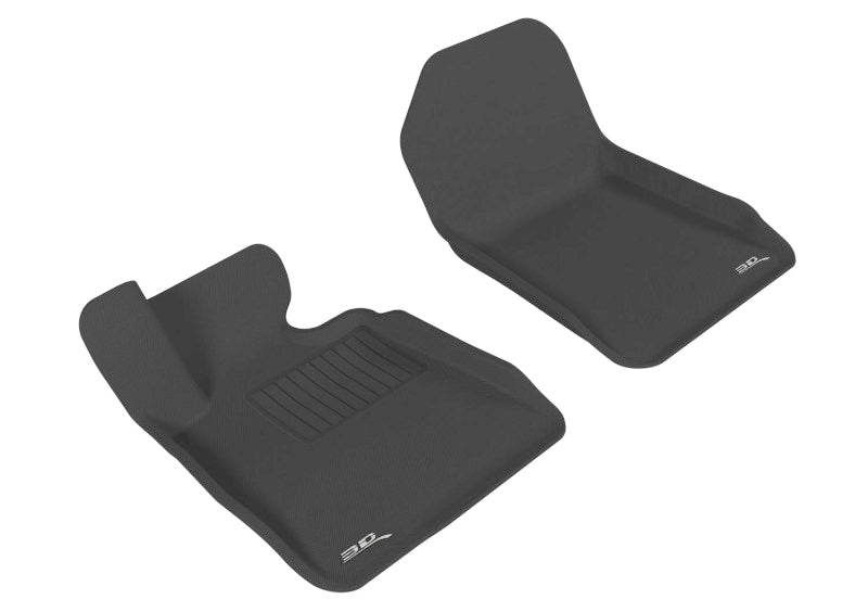 Tapis de sol 3D MAXpider 2007-2013 pour BMW Série 3 E93 Kagu 1ère rangée - Noir