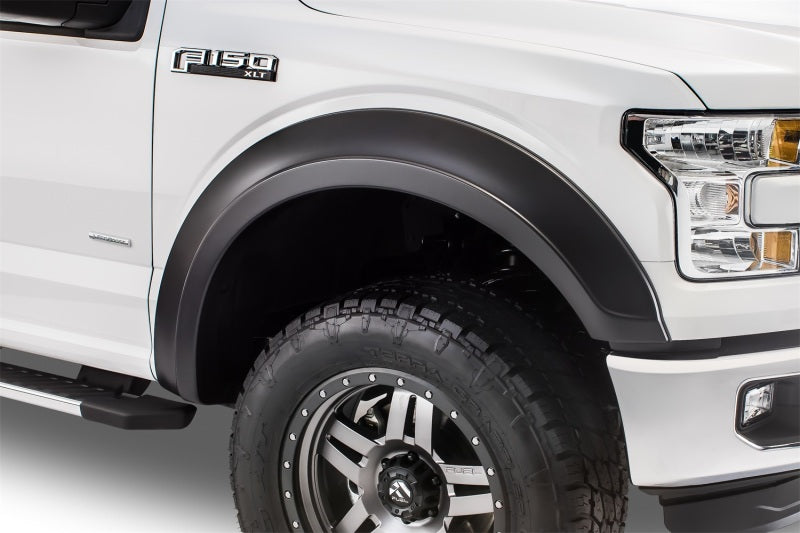 Élargisseurs de garde-boue Bushwacker 15-17 Ford F-150 Styleside Extend-A-Fender Style Flares 4 pièces 67,1/78,9/97,6 po - Noir